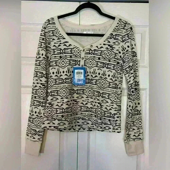 Columbia Holly Hideaway LS Top Size S NWT - Picture 2 of 4